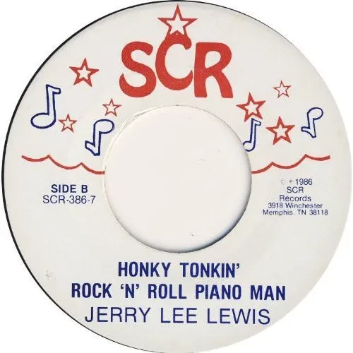 Виниловая пластинка Jerry Lee Lewis – Get Out Your Big Roll, Daddy / Honky Tonkin' Rock 'N' Roll Piano Man (Релиз 1986)