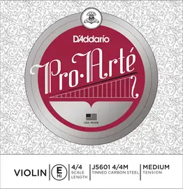 Струна для скрипки D'Addario Pro-Arte J5601 4/4M, E