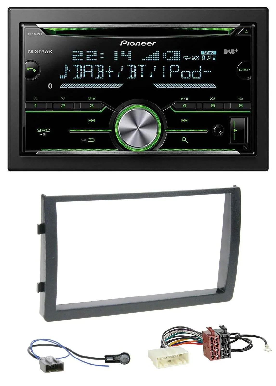 Pioneer Bluetooth MP3 DAB 2DIN USB CD Autoradio für Nissan Altima L31 2005-2006