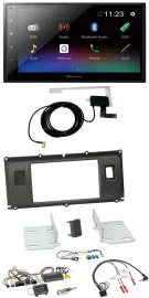 Pioneer DAB Lenkrad Bluetooth 2DIN USB Autoradio für Land Rover Evoque 11-13 Bli