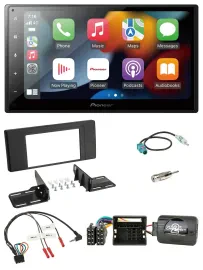 Автомагнитола для Land Rover Range Rover Vogue Pioneer DAB, Bluetooth, 2-DIN, USB, поддержка управления на руле