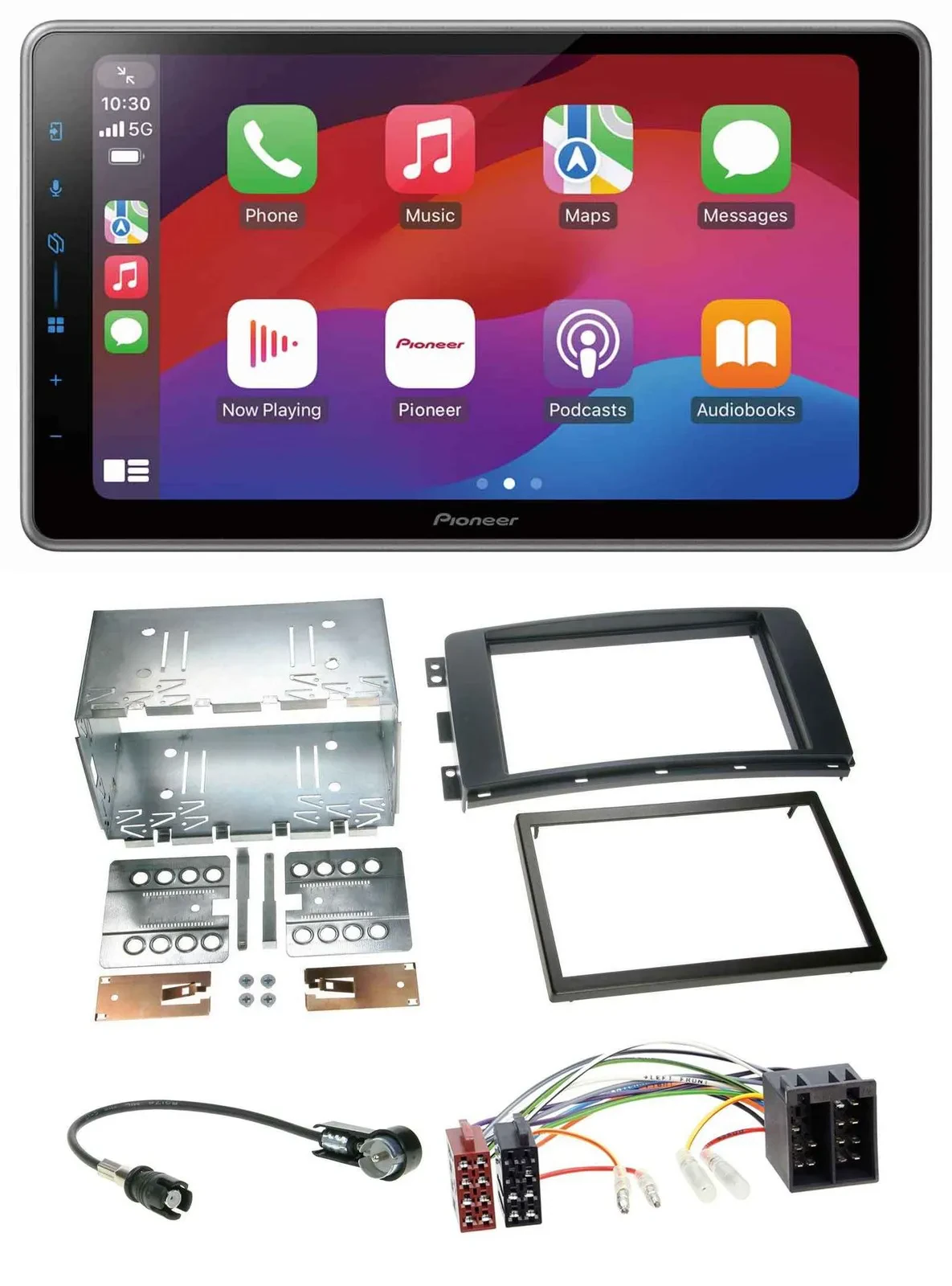 Pioneer MP3 USB DAB Bluetooth 2DIN Autoradio für Smart ForFour 04-06 ForTwo 07-1