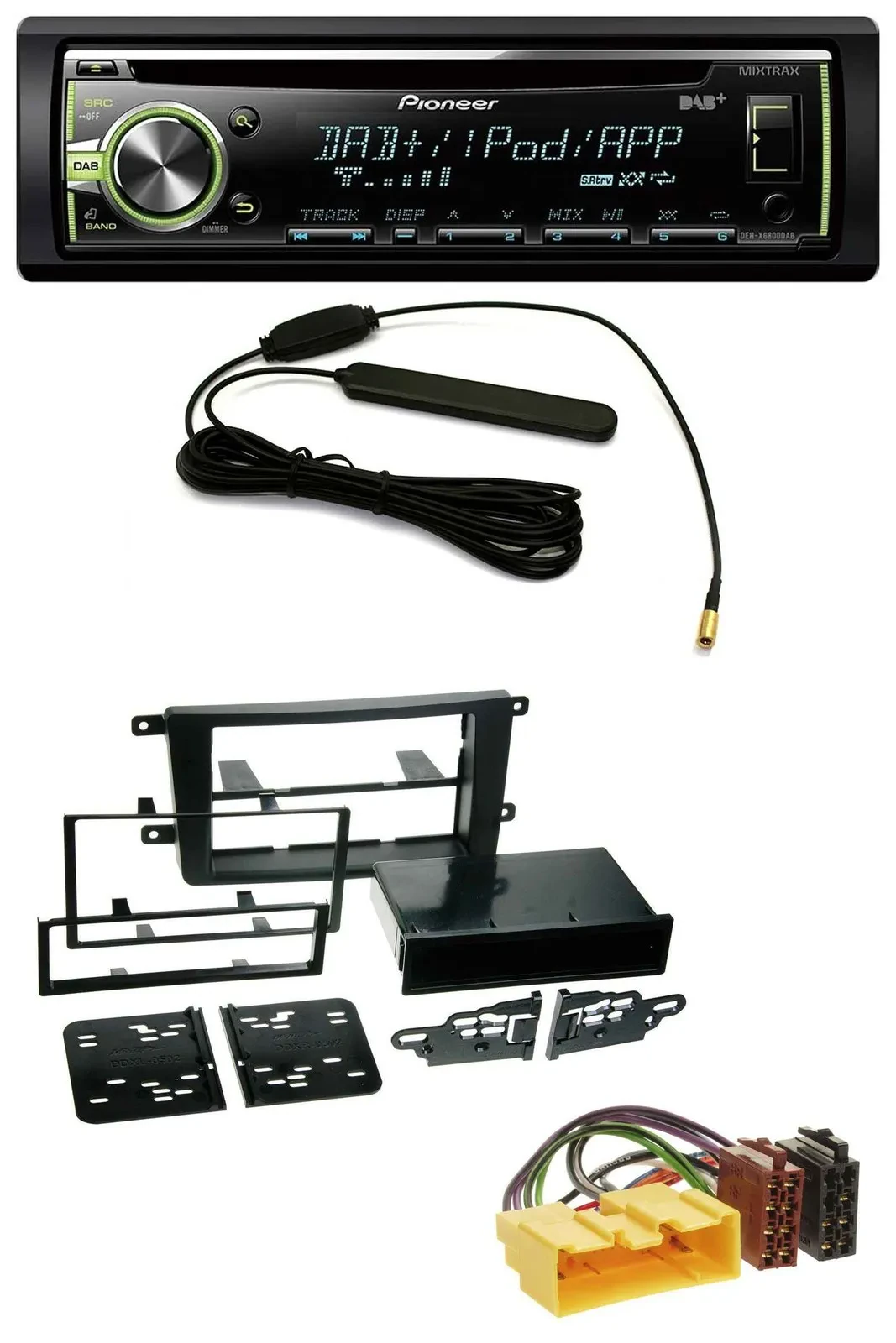 Pioneer MP3 USB CD DAB AUX Autoradio für Mazda CX-9 (2007-2016)