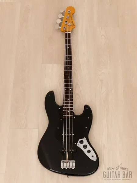 Бас-гитара Fender Jazz Bass 1962 Vintage Reissue JB62-75US JJ Black w/gigbag Japan 1997