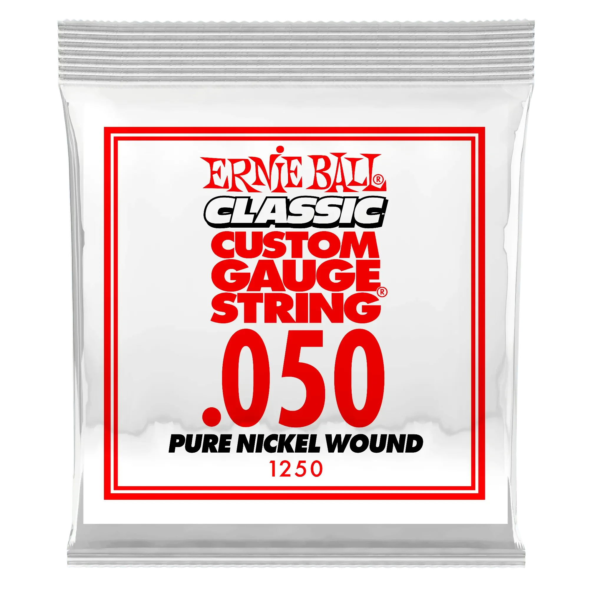 Струна для электрогитары Ernie Ball P01250, никель, калибр 50