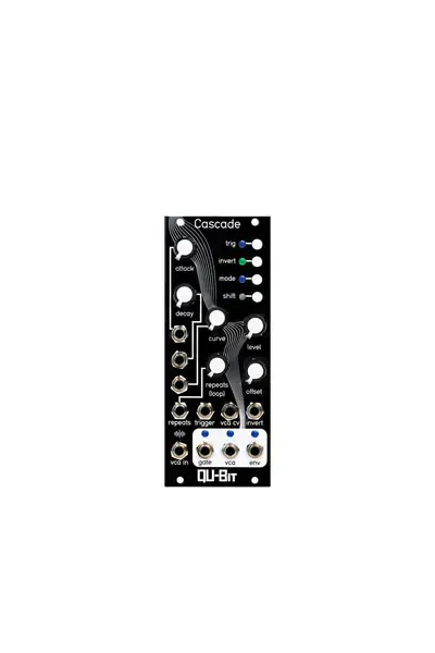 Модульный студийный синтезатор Qu-Bit Electronix Cascade Ratcheting Envelope Generator Eurorack Synth Module