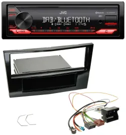 Автомагнитола JVC Bluetooth, USB, DAB, MP3 для Opel Astra H / Corsa D / Zafira B (с 2005)
