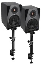 Студийные мониторы Rockville APM6B v2 6.5" активные, USB/Bluetooth (набор, пара) с настольными стойками