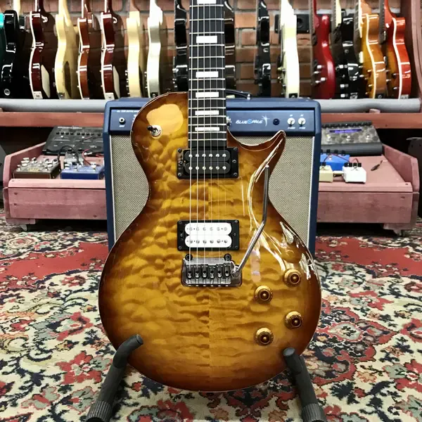 Kiesel Custom Shop Les Paul CS6 California HH Sunburst w gigbag 2016 USA SKIFMUSIC 488042