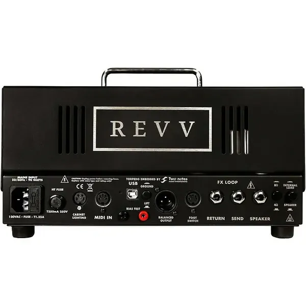 Ламповый усилитель для электрогитары Revv Amplification G20 20W Tube Guitar Amp Head Black