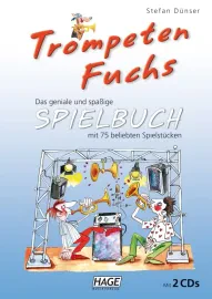HAGE EH 3809 Trompeten Fuchs Spielbuch /2CD