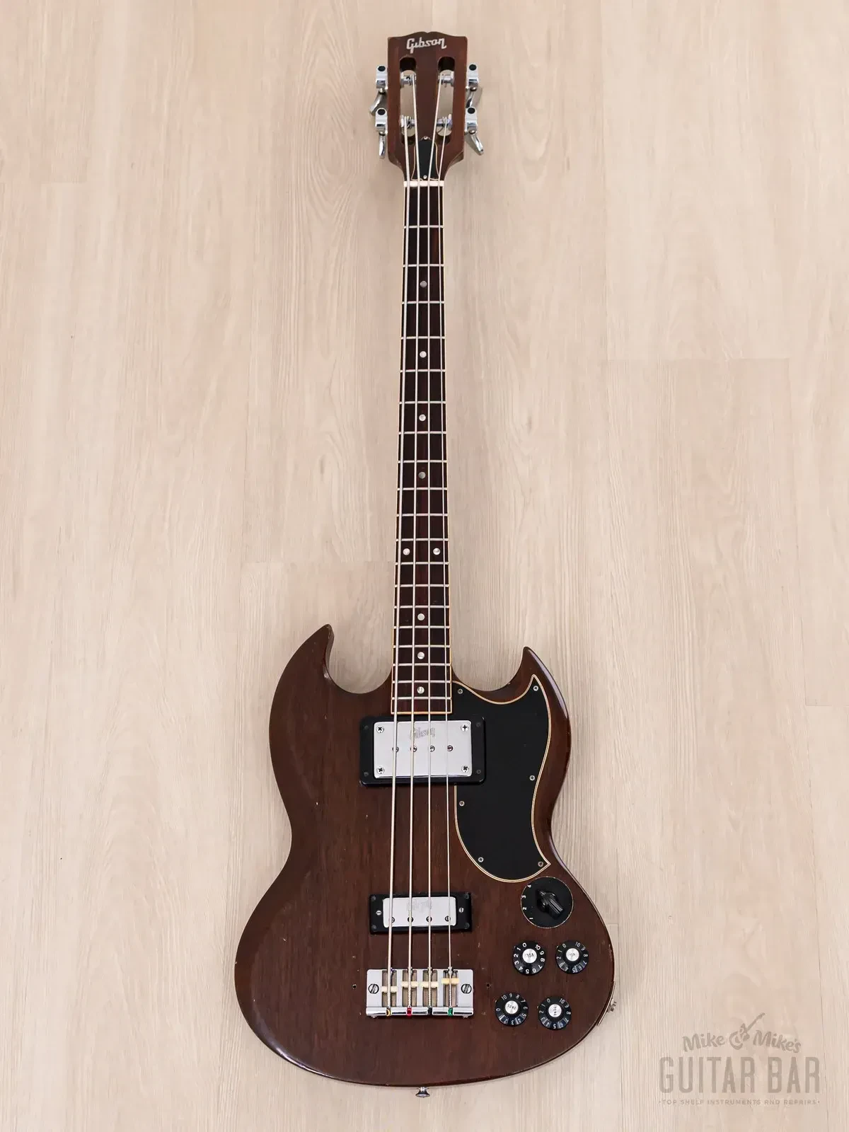 Бас-гитара Gibson EB-3 SG Bass HH Walnut w/case USA 1972