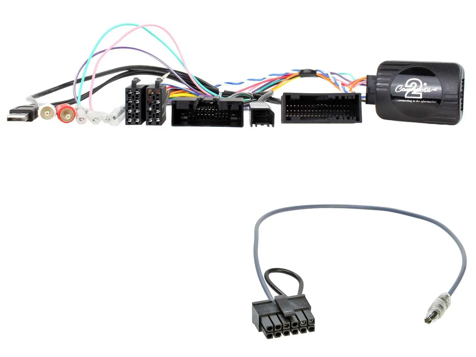 Connects2 CAN-Bus- Lenkradadapter für Ford Ranger Transit Custom Everest Tourneo