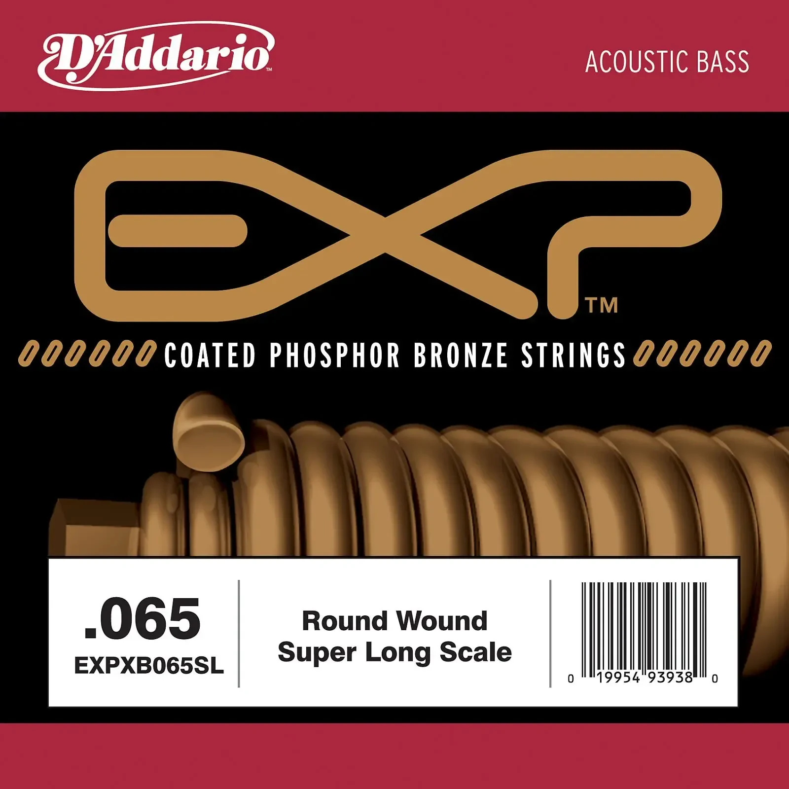 Струна одиночная D'Addario EXPXB065SL EXP Phosphor Bronze 065