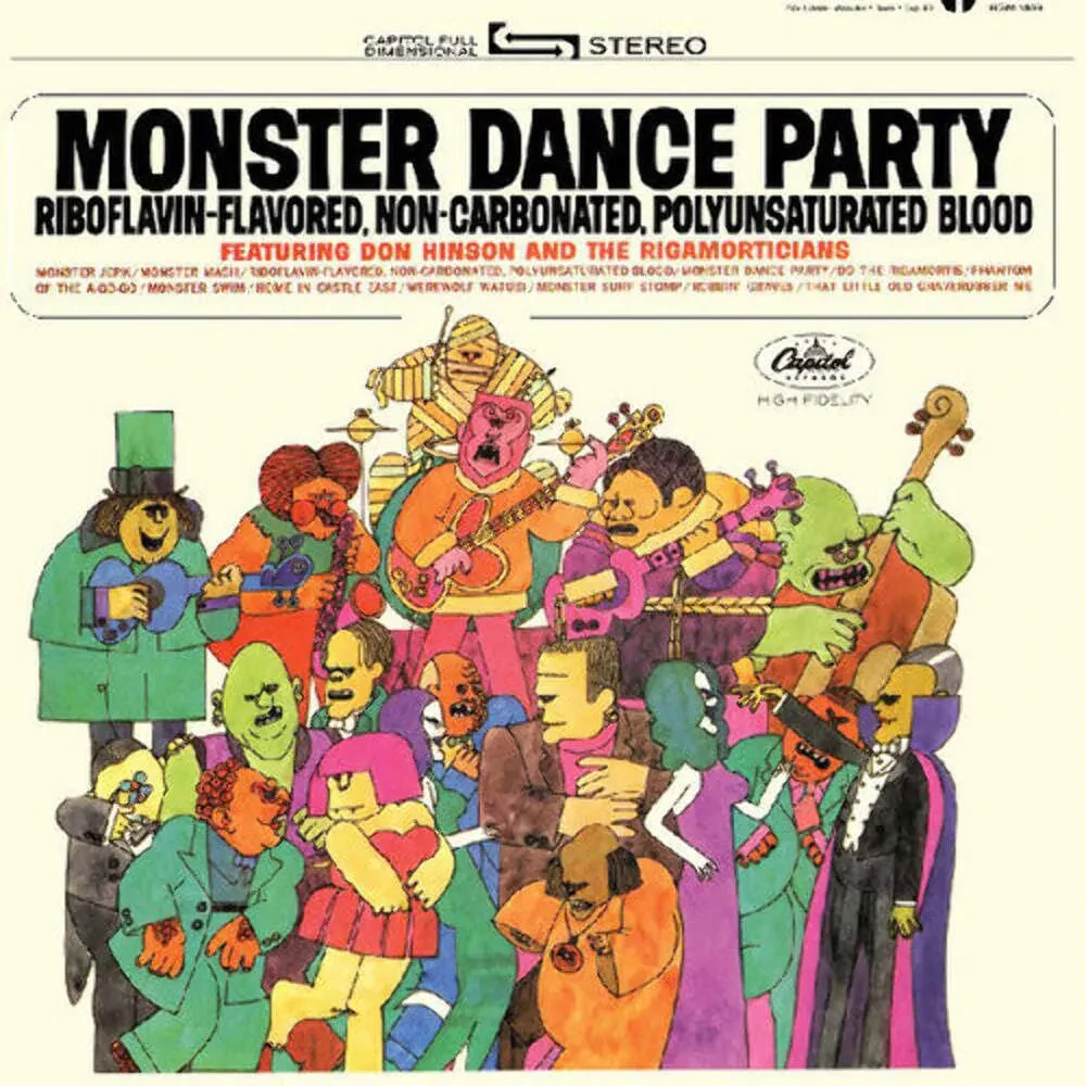 Don Hinson & The Rigamorticians - Monster Dance Party [Pumpkin Splatter]