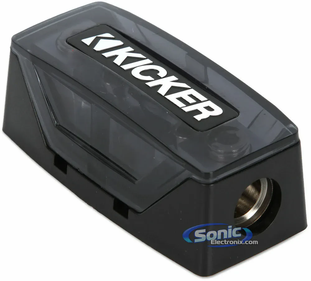 Kicker Mini-ANL Single AFS Mini-ANL Fuse Holder w/ 1/0 - 8 Gauge Input & Output