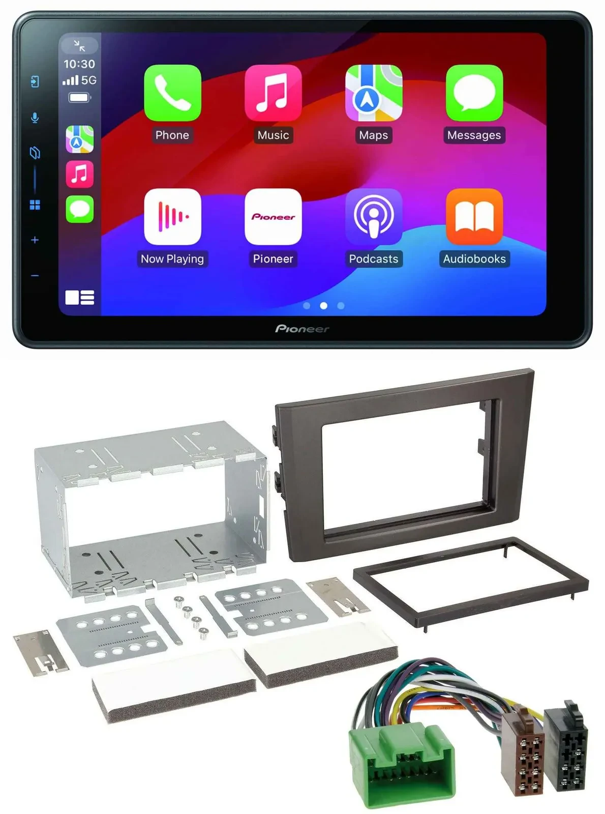 Автомагнитола для Volvo XC90 2007–2014 Pioneer 2-DIN Bluetooth USB MP3 DAB 16-pin
