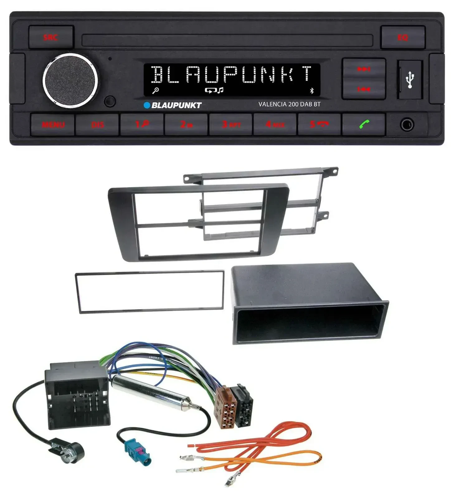 Blaupunkt DAB MP3 Bluetooth USB Autoradio für Skoda Octavia II 2004-2013 Yeti ab