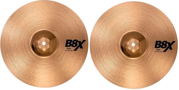 Тарелка барабанная Sabian 13" B8X Hi-Hat (пара)