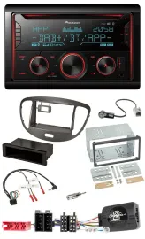 Pioneer 2DIN DAB Lenkrad Bluetooth USB CD Autoradio für Hyundai i10 2009-13 dunk