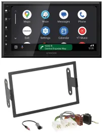 Kenwood DAB Bluetooth USB MP3 2DIN Autoradio für Nissan 200 SX 1994-1998 240 SX