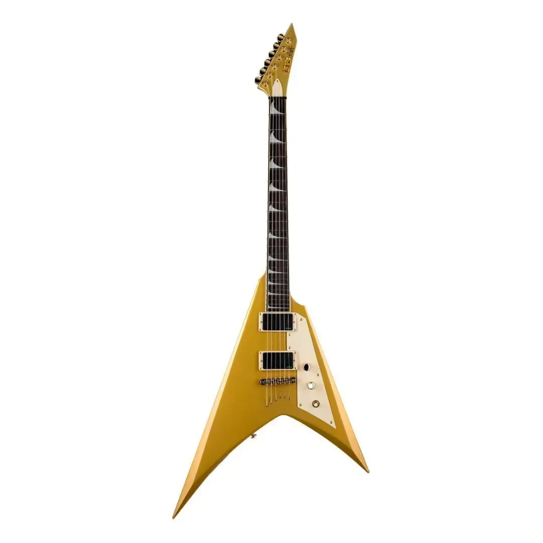Б/У Электрогитара ESP LTD KH V Kirk Hammett Signature Metallic Gold