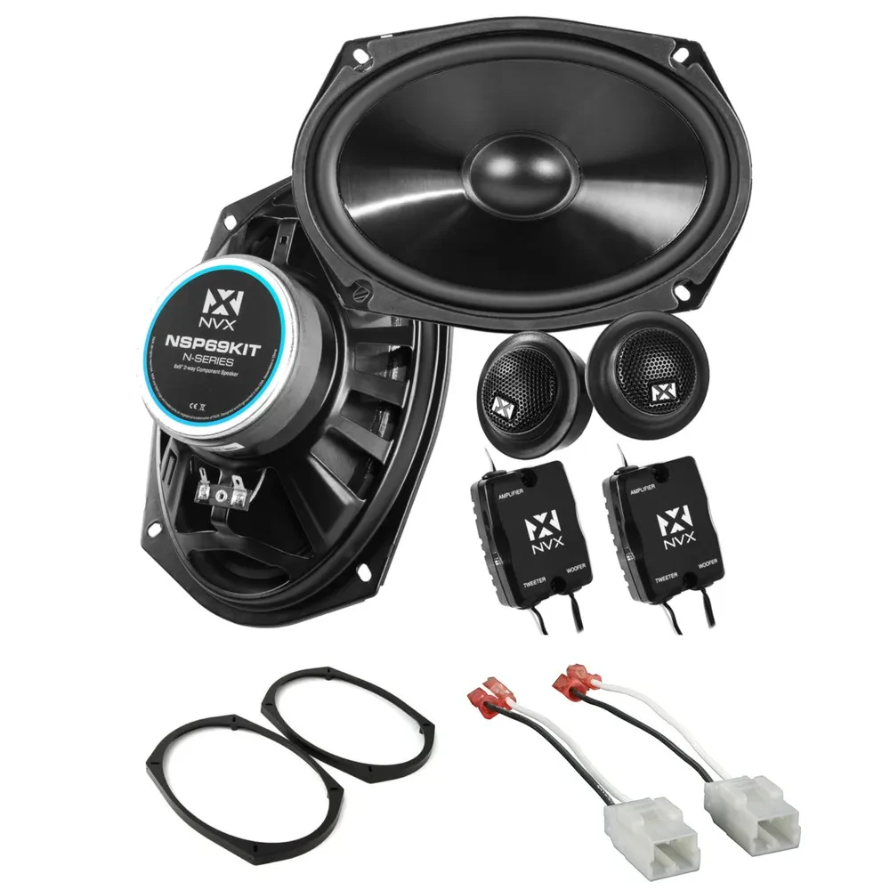 Пассивная акустическая система для автомобиля NVX E-Series Front Speaker Upgrade Kit (набор) для Ram 2500/3500 2014–2019