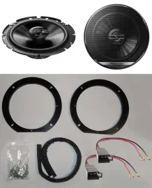 Pioneer 300Watt 2-Wege 16,5cm Lautsprecher für Lada Kalina 05-13 Heck Auto Boxen