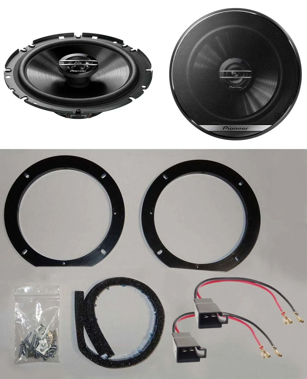Pioneer 300Watt 2-Wege 16,5cm Lautsprecher für Lada Kalina 05-13 Heck Auto Boxen
