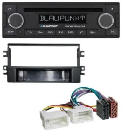 Blaupunkt MP3 Bluetooth DAB CD USB Autoradio für Kia Carens (ab 2007)