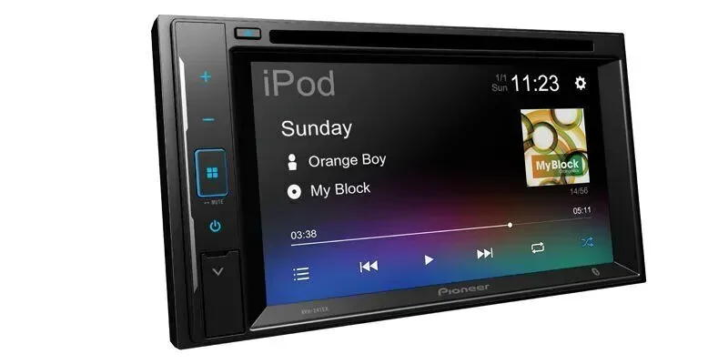Автомагнитола Pioneer AVH-241EX 2-DIN, Bluetooth, CD/DVD, экран 6.2"