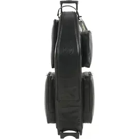 Чехол для саксофона Gard Low A Baritone Saxophone Wheelie Bag 106-WBFLK Black Ultra Leather