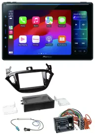 Pioneer Bluetooth DAB MP3 USB Autoradio für Opel Adam ab 13 Corsa E ab 15 Ablage