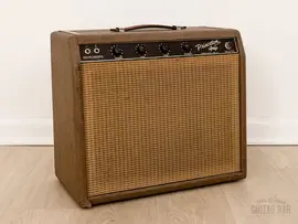 Комбоусилитель 1962 Fender Princeton 6G2-A Brown Panel Vintage Tube Amp w/ Oxford 10J4, Cover