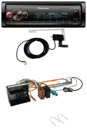 Автомагнитола для Peugeot Expert (с 2016) и Traveller Pioneer Bluetooth, DAB, USB, MP3