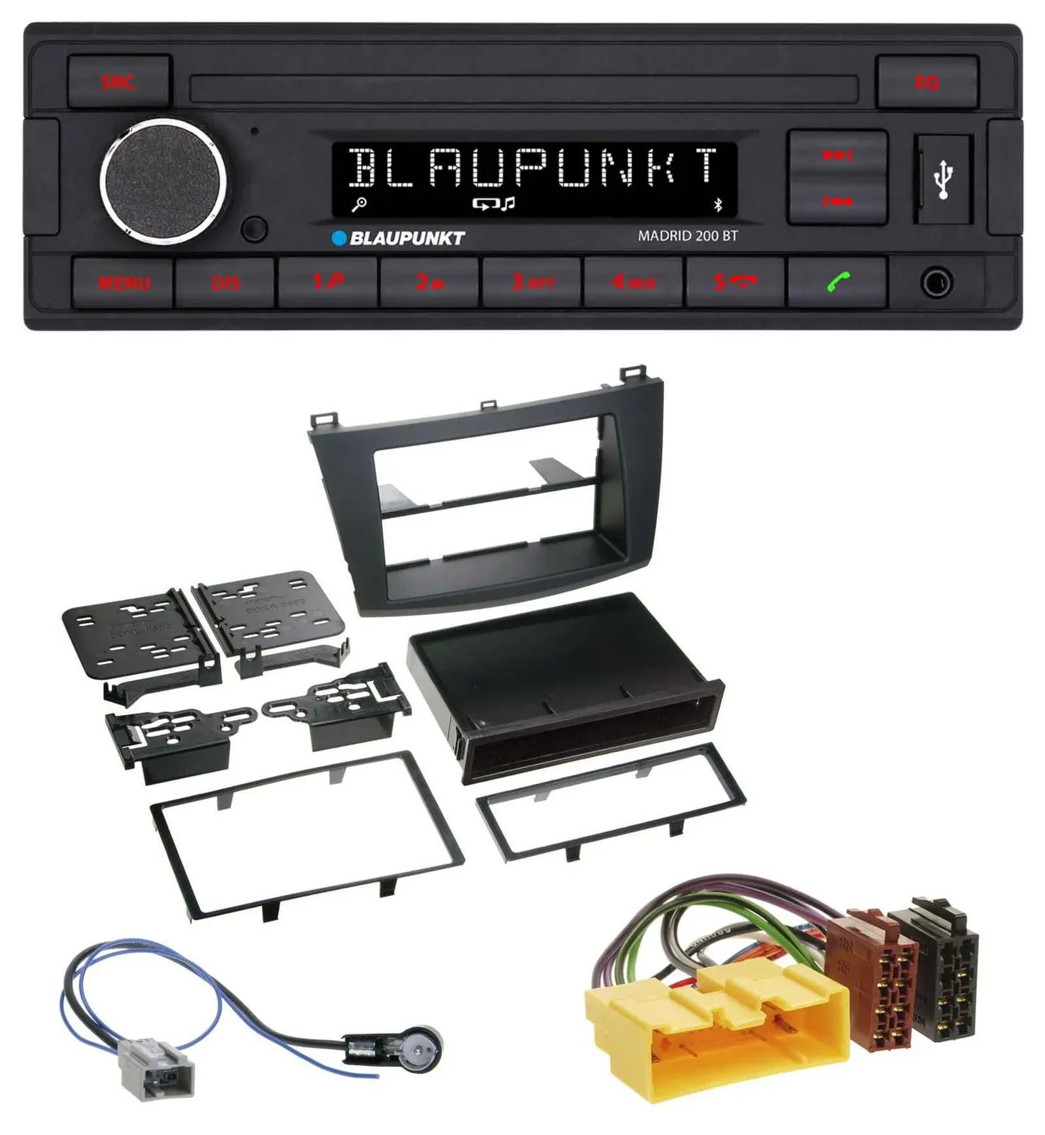 Автомагнитола для Mazda 3 (с 2009) Blaupunkt USB, AUX, Bluetooth, MP3