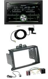 Автомагнитола для Hyundai i20 (2009–2012) Pioneer 2DIN CD/USB/MP3 Bluetooth DAB, черный