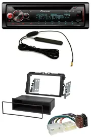 Pioneer USB DAB MP3 Bluetooth CD Autoradio für Opel Vivaro Combi J7 Kasten F7 11