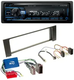 Alpine USB Bluetooth DAB MP3 Autoradio für Audi A4 B6 00-04 Aktivsystem Mini-ISO