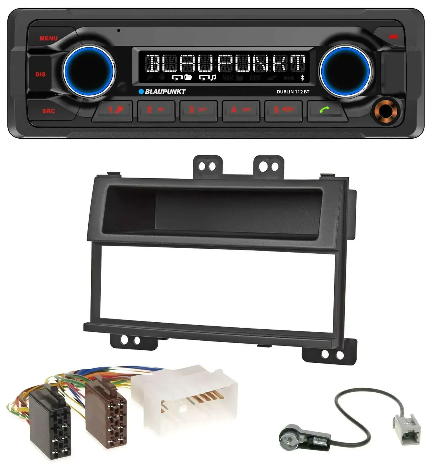 Blaupunkt MP3 Bluetooth USB AUX Autoradio für Hyundai i20 (2008-2011)