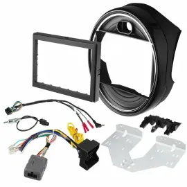Scosche BW2379SWCB Double-DIN dash kit for select 2014-2017 Cooper