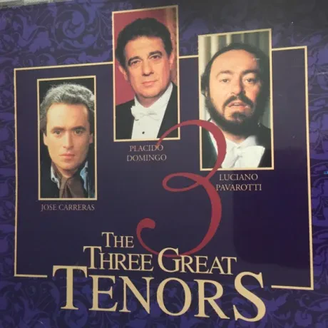 JOSE CARRERAS / PLACIDO DOMINGO / LUCIANO PAVAROTTI - The Three Great Tenors (CD)
