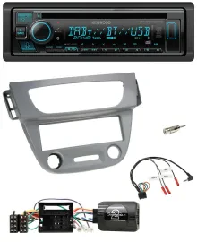Kenwood Bluetooth DAB CD Lenkrad USB Autoradio für Renault Megane III 2009-2012