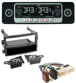 Dietz USB DAB MP3 Bluetooth Autoradio für Nissan 350Z Roadster 2003-2005
