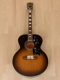 Акустическая гитара Gibson J-200 1958 Vintage Reissue Jumbo Sunburst USA 1995 w/Case