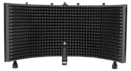 Rockville ROCKSHIELD 3 Large Isolation Shield For Recording Vocals + Instruments