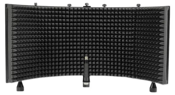 Rockville ROCKSHIELD 3 Large Isolation Shield For Recording Vocals + Instruments