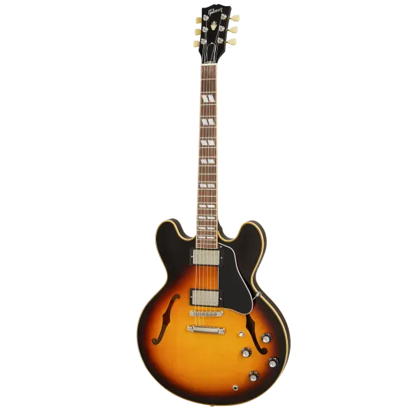 Электрогитара полуакустическая Gibson ES-345 Vintage Burst