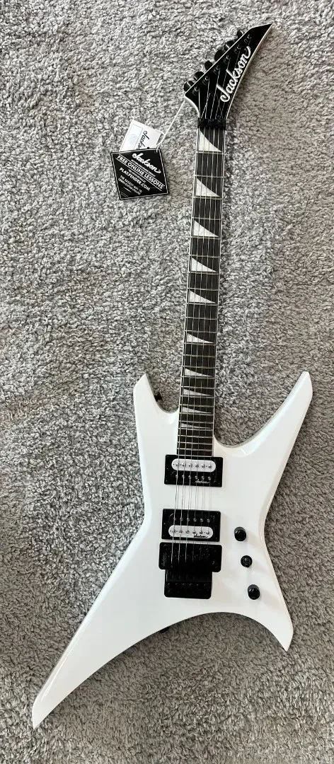 Jackson JS Series Warrior™ JS32 Electric Guitar with Floyd Rose, Snow White