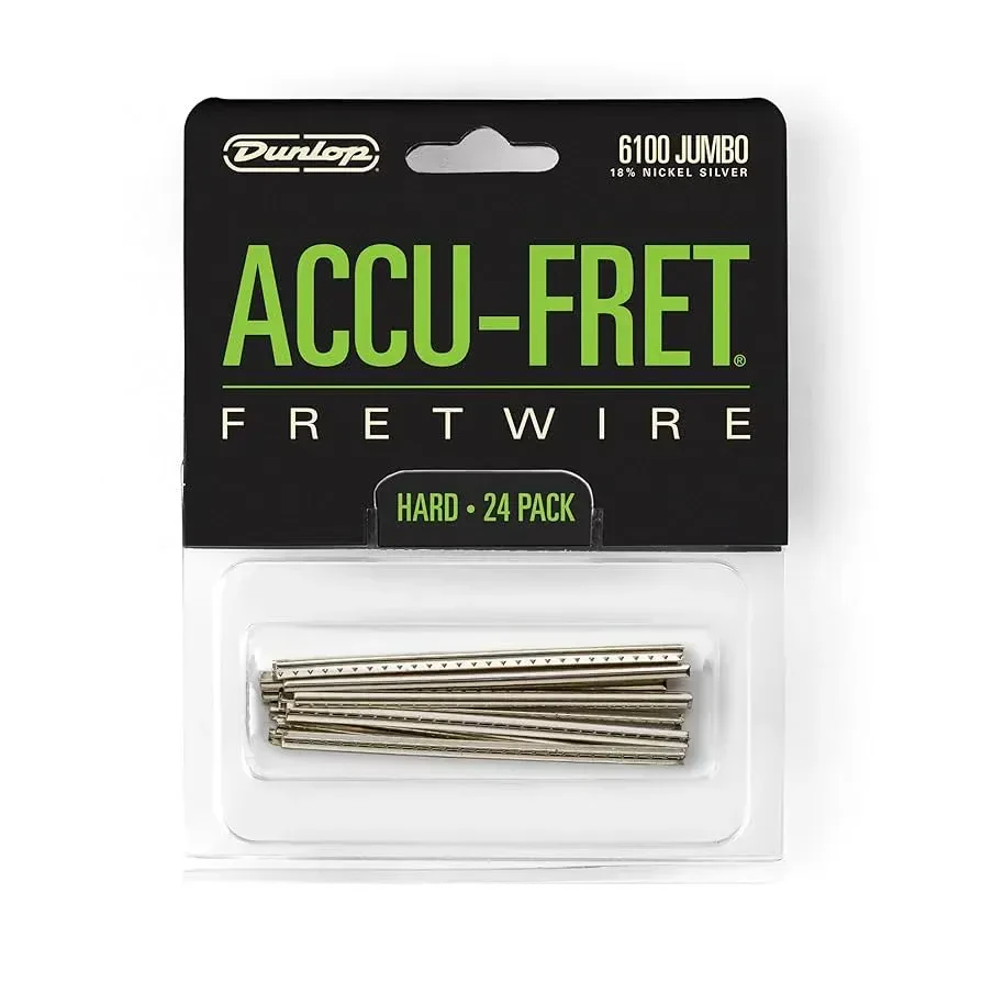 Лады для гитары Dunlop 6S6100 Accu-Fret Jumbo Hard (24 штуки)